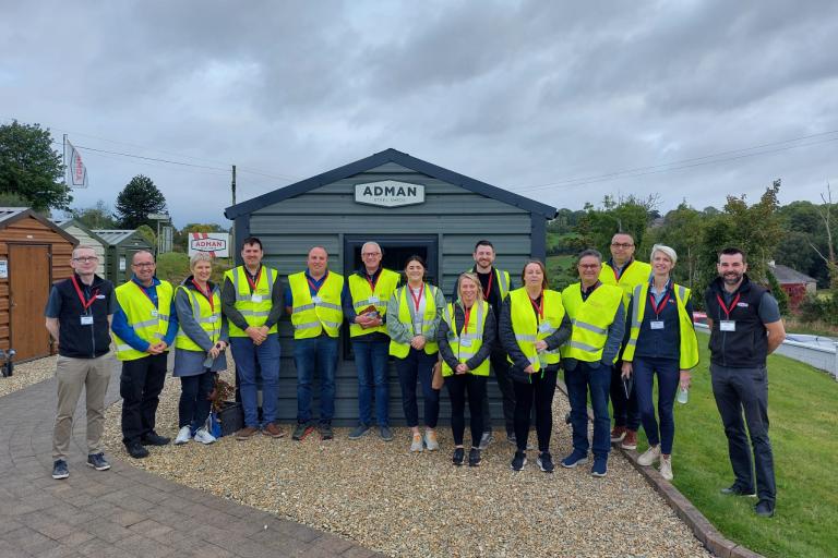 10 Men at Shed