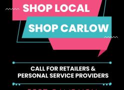 Shop Local Shop Carlow text