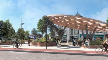 Canopy and bikes